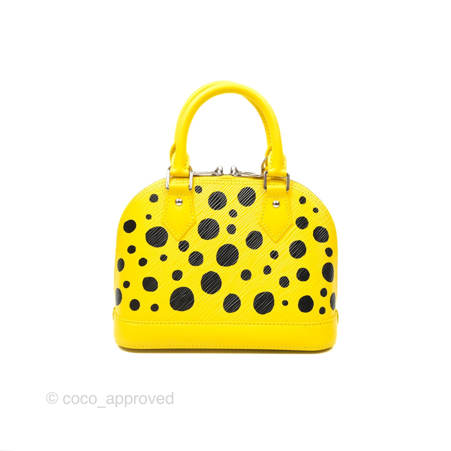 Louis Vuitton x Yayoi Kusama Epi Alma BB Infinity Dots Yellow
