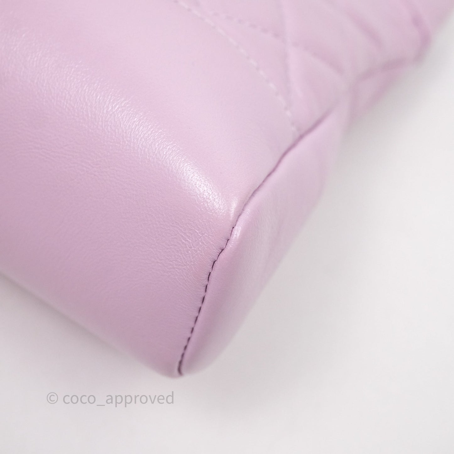 Chanel 31 Mini Lilac Shiny Lambskin Gold Hardware