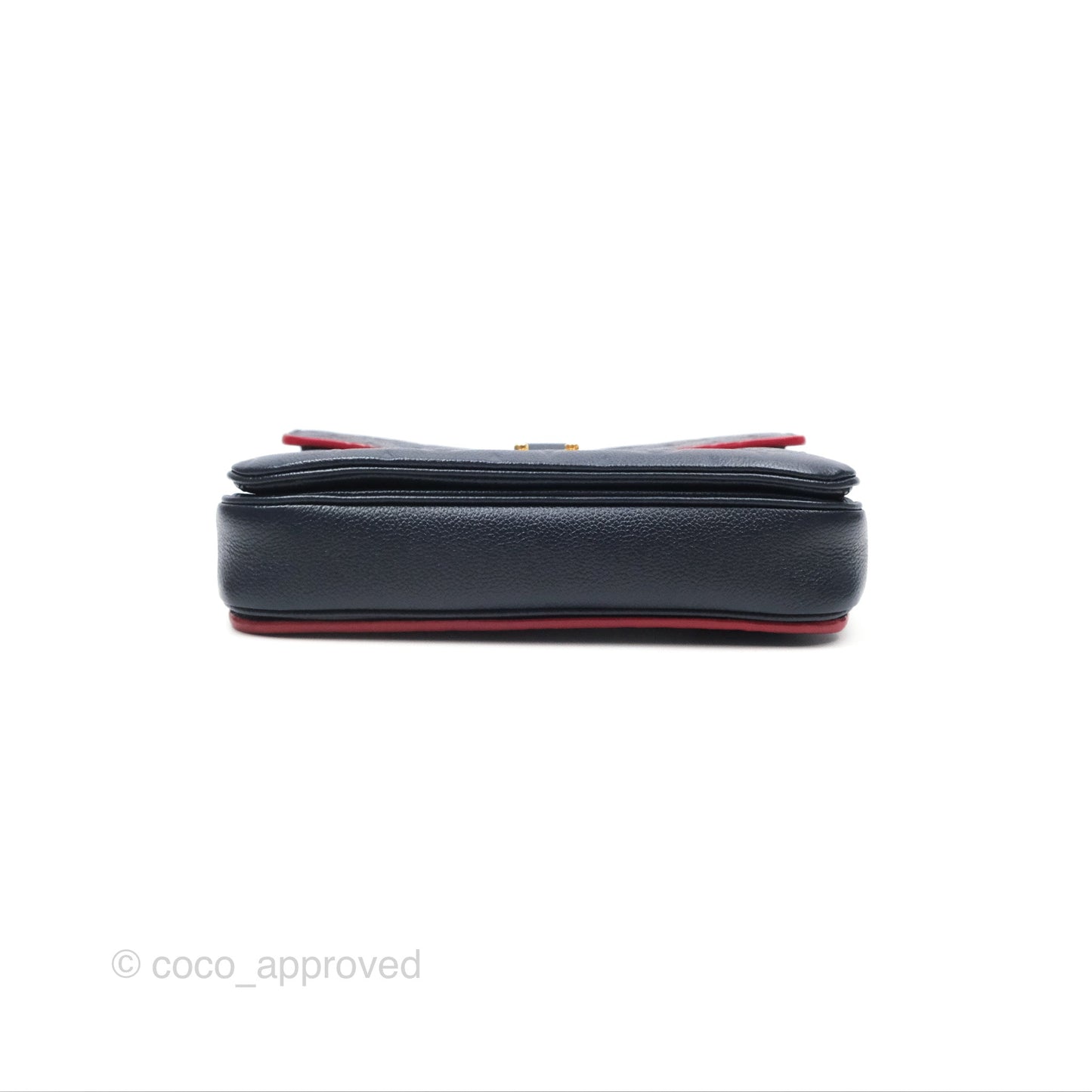 Louis Vuitton Empreinte Pochette Metis Marine Rouge