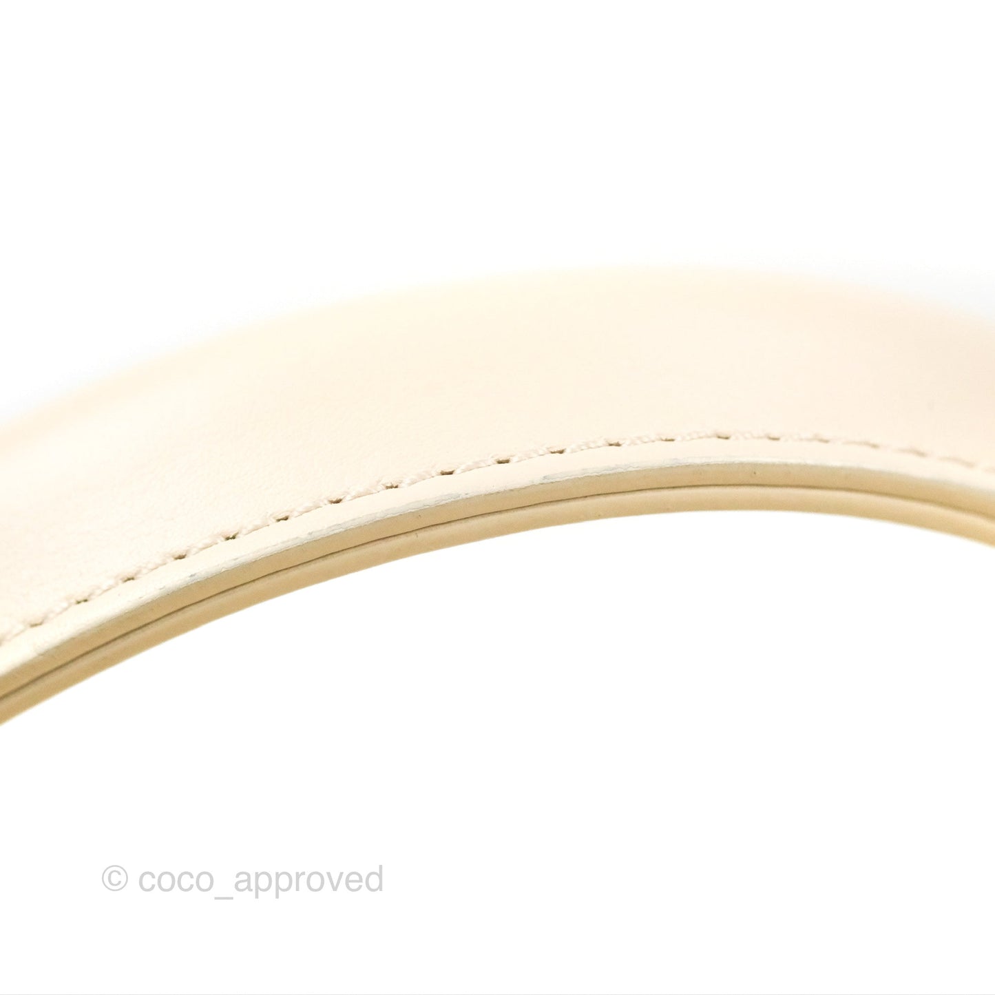 Chanel New Small Deauville Cream Ivory Canvas