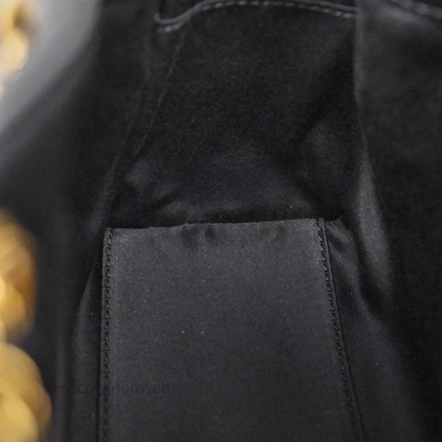Chanel 25 Mini Bag Black Caviar Gold Hardware