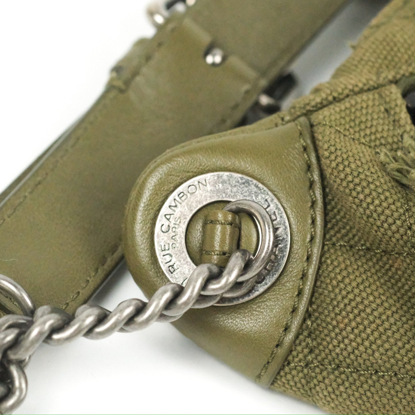 Chanel Coco Cuba Charms Waist Bag Khaki 17C