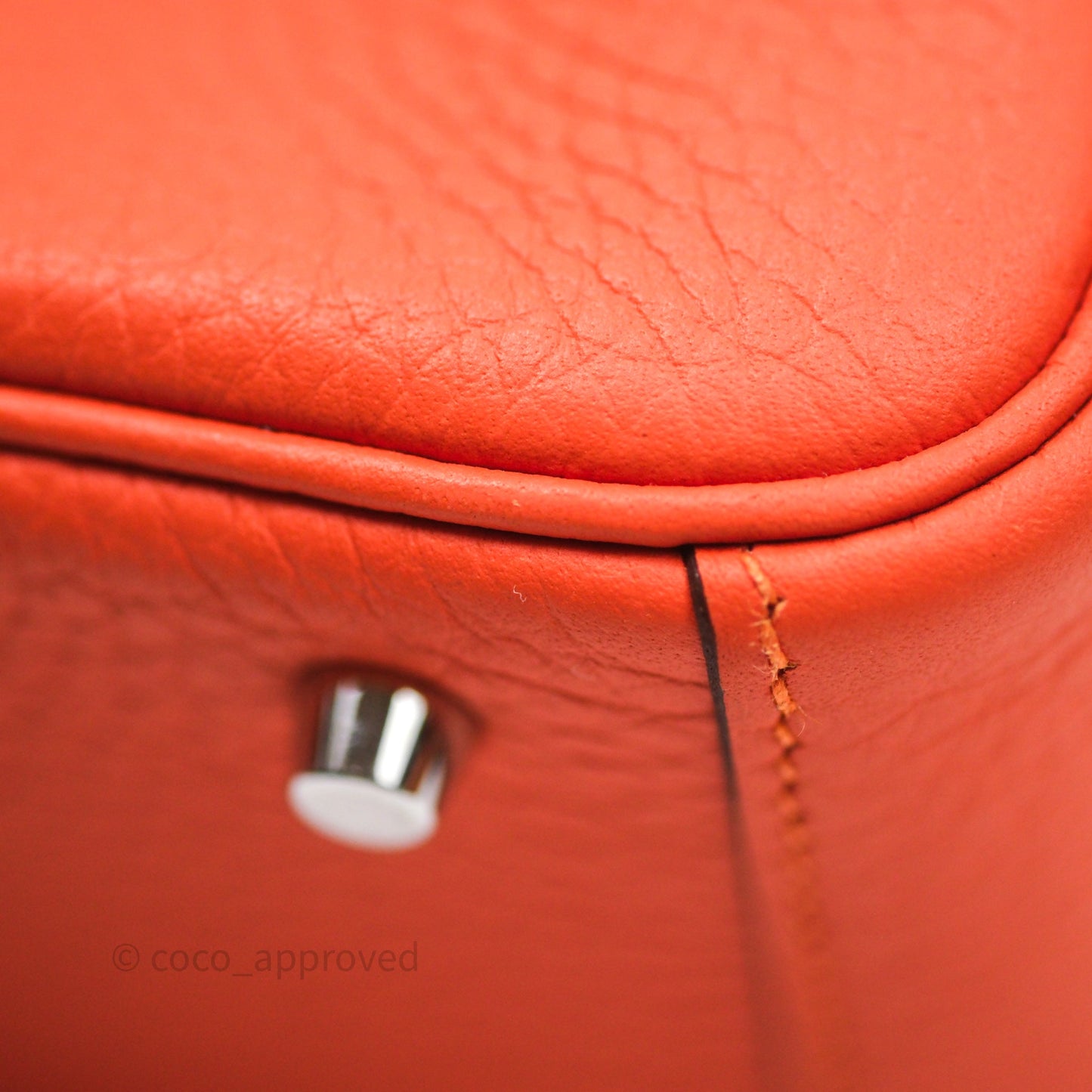 Hermès Mini Lindy 20 Clemence Palladium Hardware