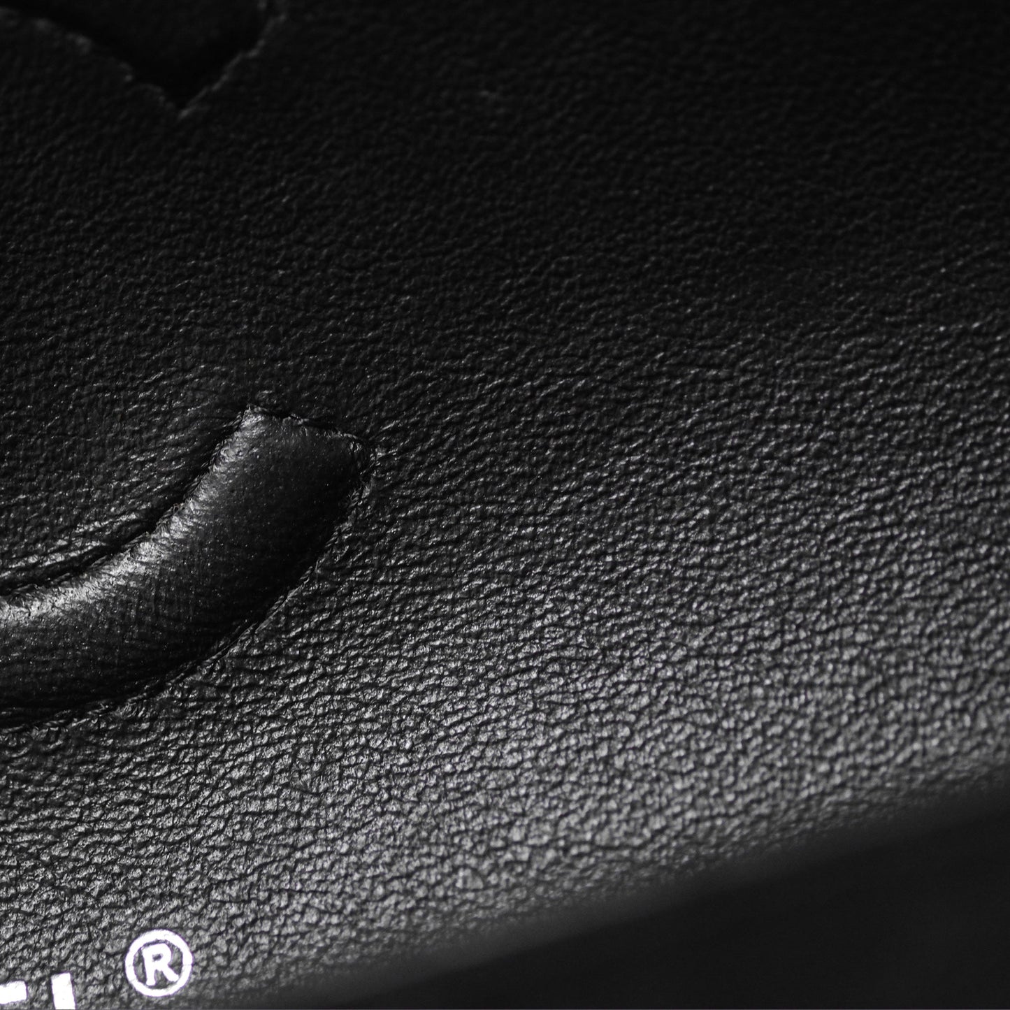 Chanel Classic Quilted M/L Medium Double Flap So Black Calfskin