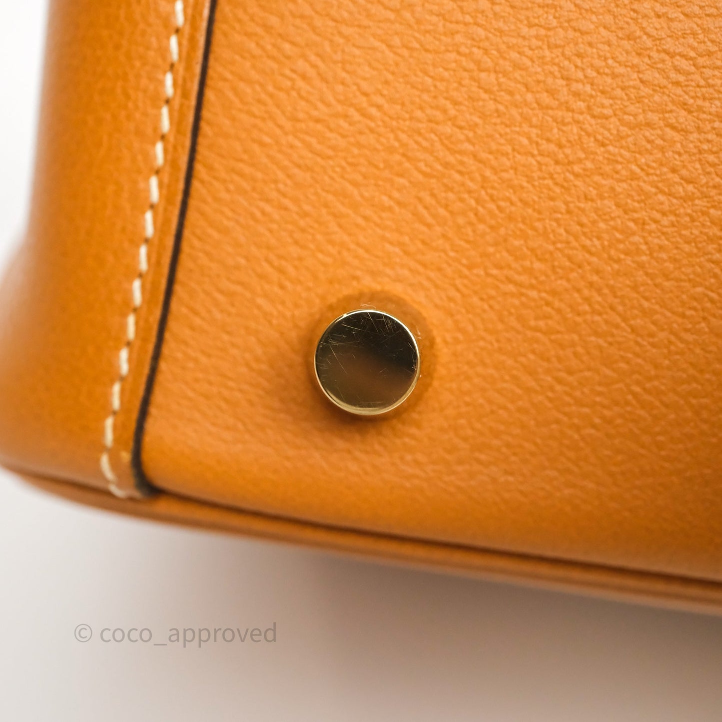 Hermès Lindy 26 Toffee 1H Taurillon Clemence Gold Hardware
