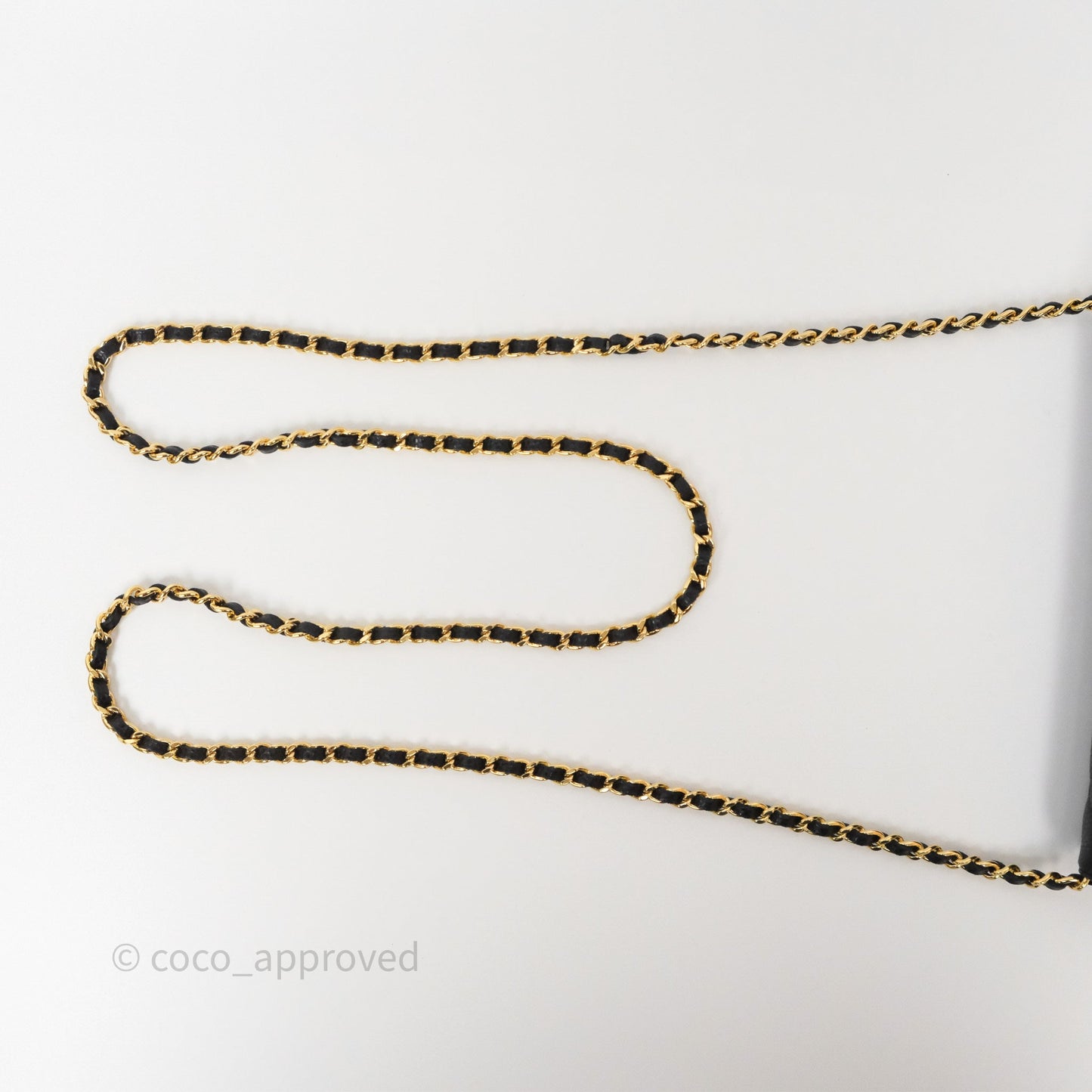 Chanel Classic Wallet On Chain WOC Quilted  Black Caviar Gold Hardware