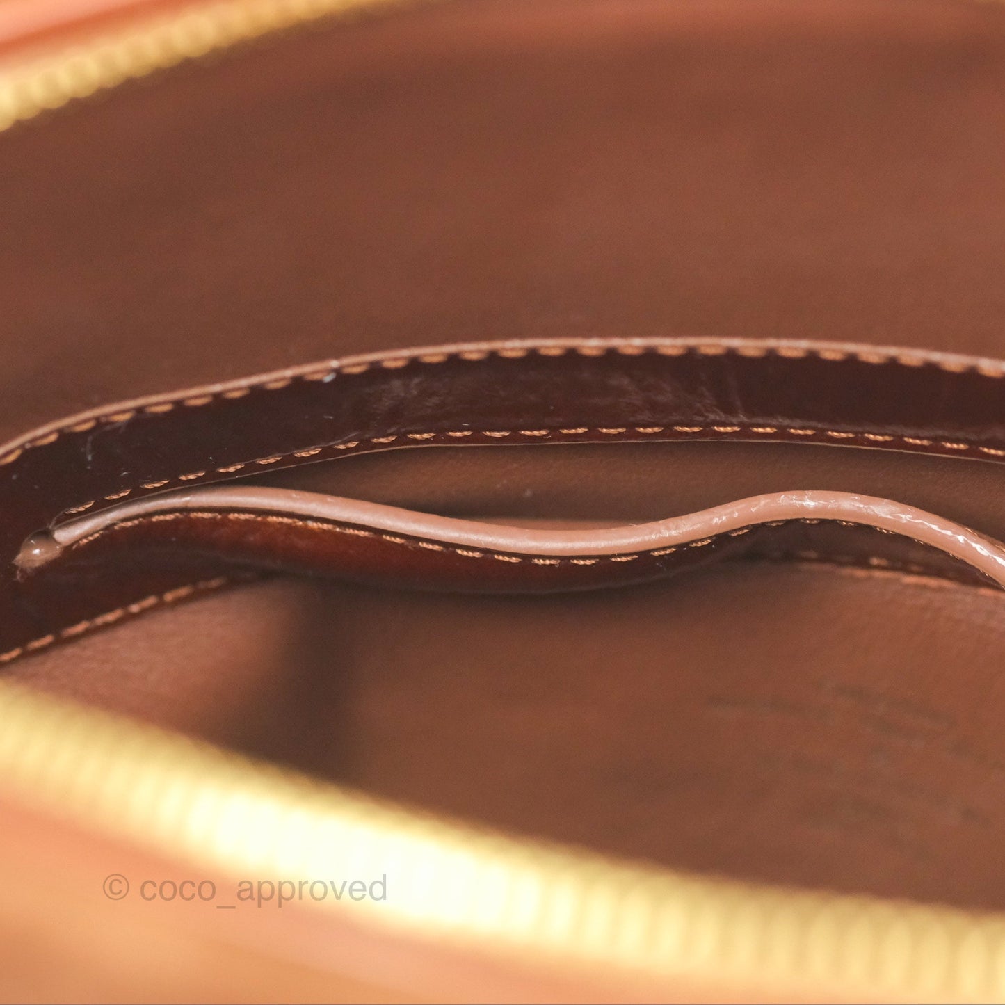 Louis Vuitton Lockit Shearling Pulsion Brown