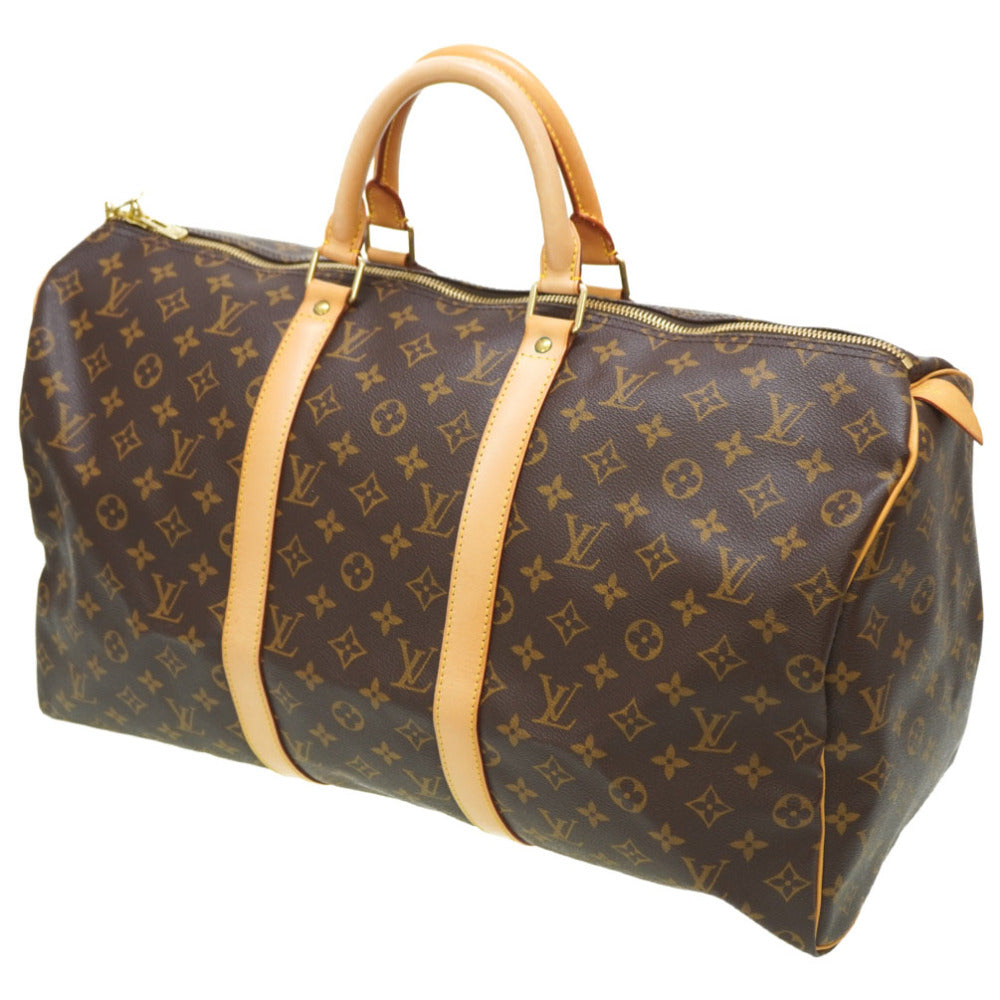 LOUIS VUITTON Handbag M41426 Monogram canvas Brown Monogram Keepall 50 Women