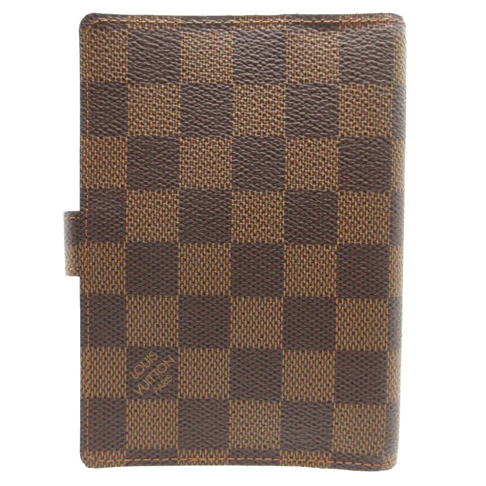 LOUIS VUITTON Notebook cover R20700 Damier canvas Brown Damier Agenda PM Women()