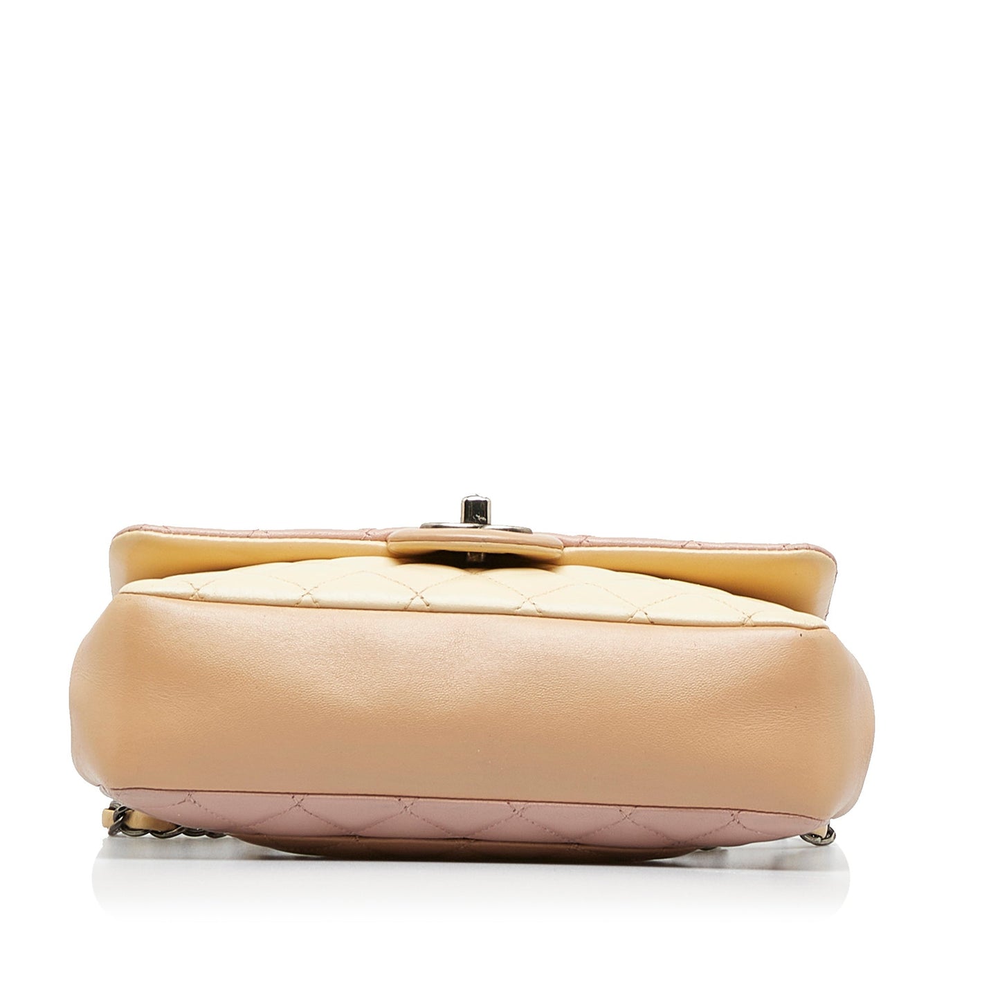 Luxury Chanel Small Lambskin Tricolor Single Flap Shoulder Bag