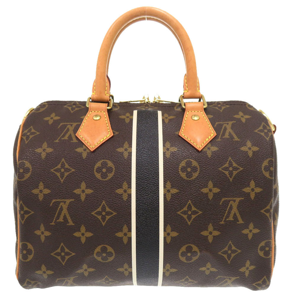 LOUIS VUITTON Handbag Monogram canvas Brown Mon monogram Speedy 25 Women