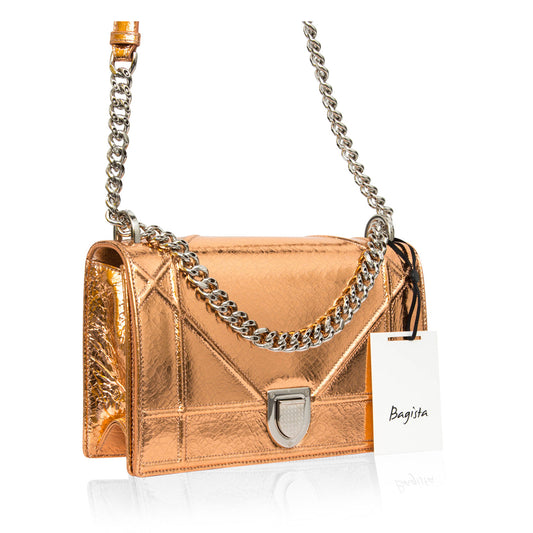 Luxury Dior Luxury Diorama Medium Bronze