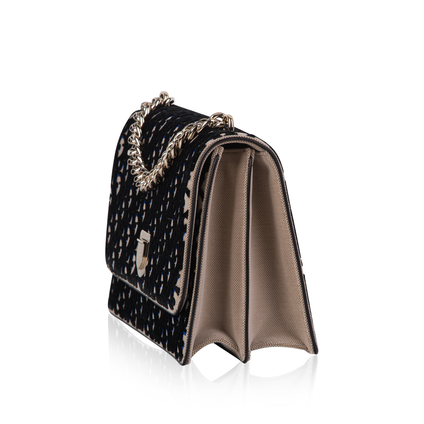 Luxury Dior Luxury Diorama Velvet Satchel Bag