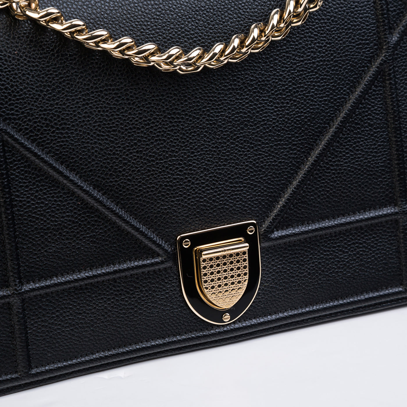 Luxury Dior Luxury Diorama - Grained Leather