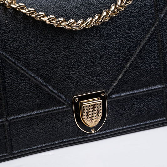 Luxury Dior Luxury Diorama - Grained Leather