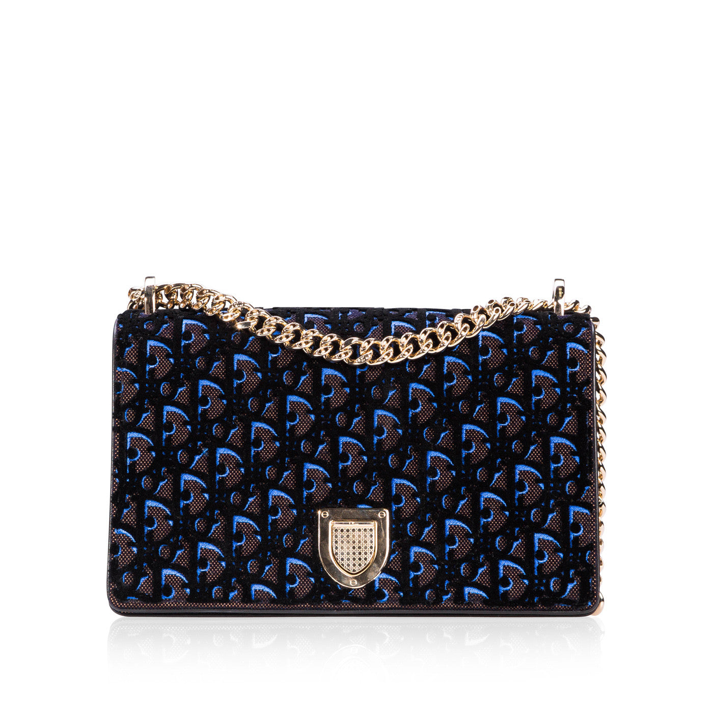 Luxury Dior Luxury Diorama Velvet Bag