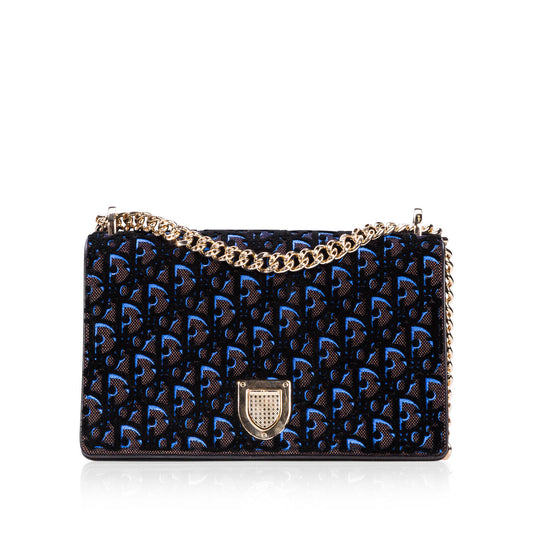 Luxury Dior Luxury Diorama Velvet Bag