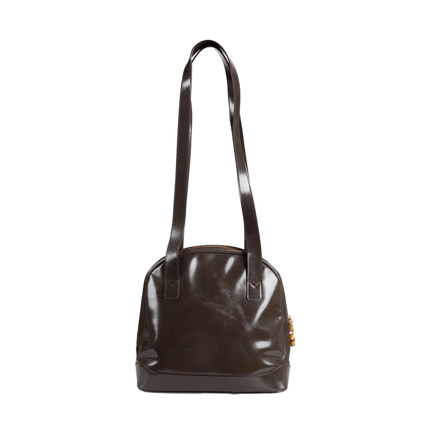 Luxury Gucci Trending 2025 Vintage Patent Leather Shoulder Bag - '00s