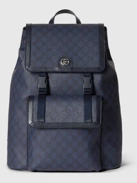Luxury Gucci Trending 2025 Ophidia Large GG Backpack Navy