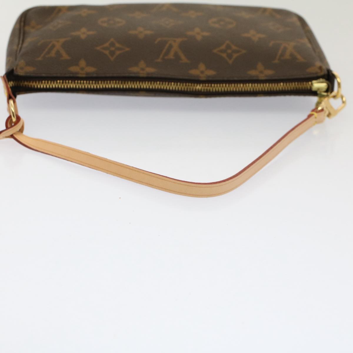 Louis Vuitton Pochette Accessoire  Canvas Clutch Bag ()