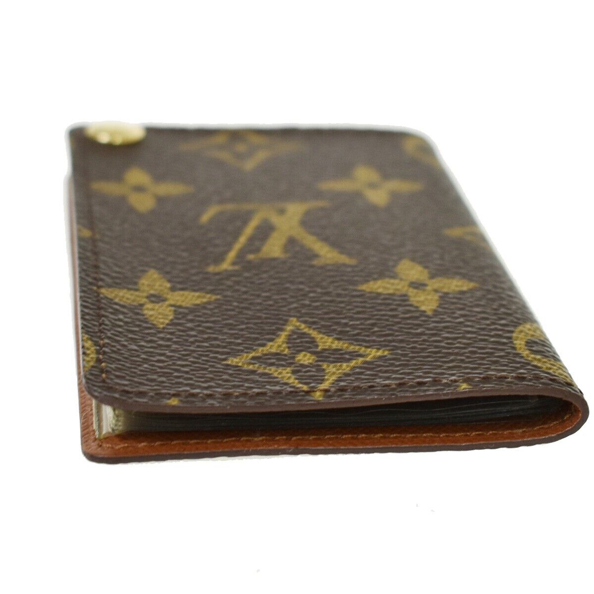 Louis Vuitton Porte Carte Crédit Pression  Canvas Wallet  ()