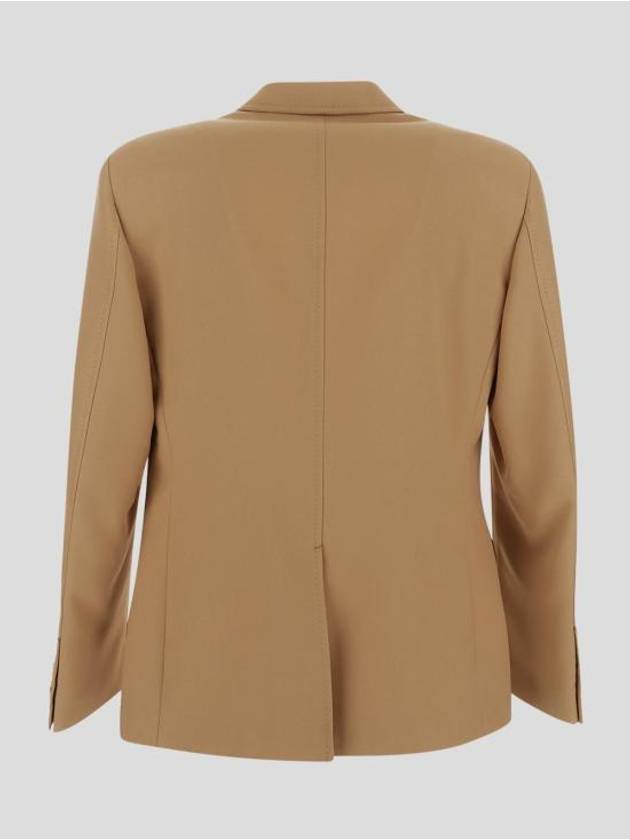 Luxury Gucci Trending 2025 Fluid Drill Formal Web Suit Jacket Beige