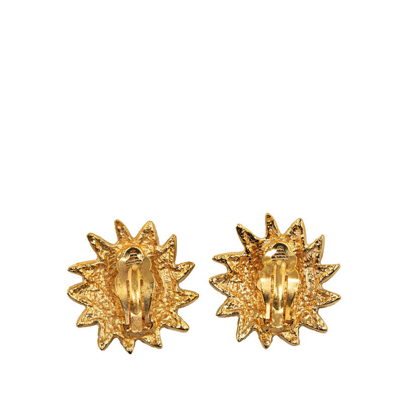 CHANEL COCOMARK LION EARLING GOLDEN MECKY LADY CHANEL