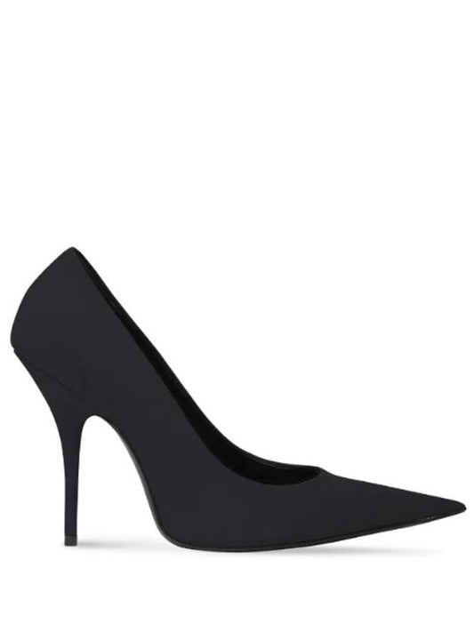 Luxury Balenciaga Knife Pointed Pumps Black
