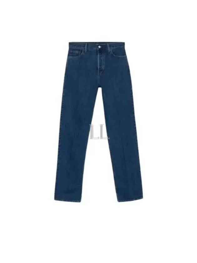 Luxury Gucci Trending 2025 Logo Lasered Denim Jeans Dark Blue