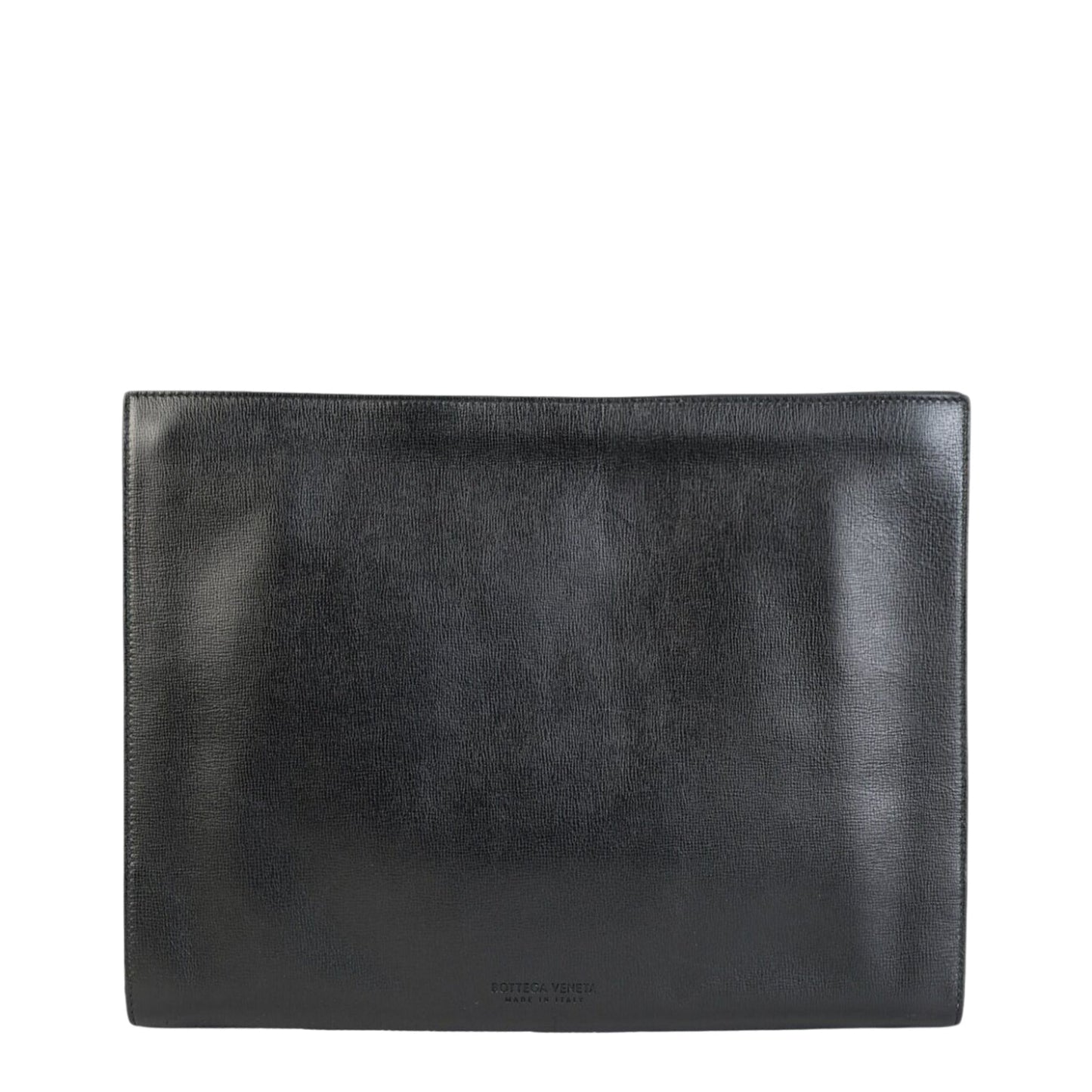 Luxury Bottega Veneta Leather Document Case Wristlet