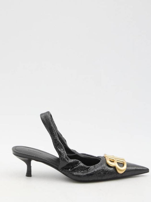 Luxury Balenciaga Monaco 50Mm Slingback Pumps