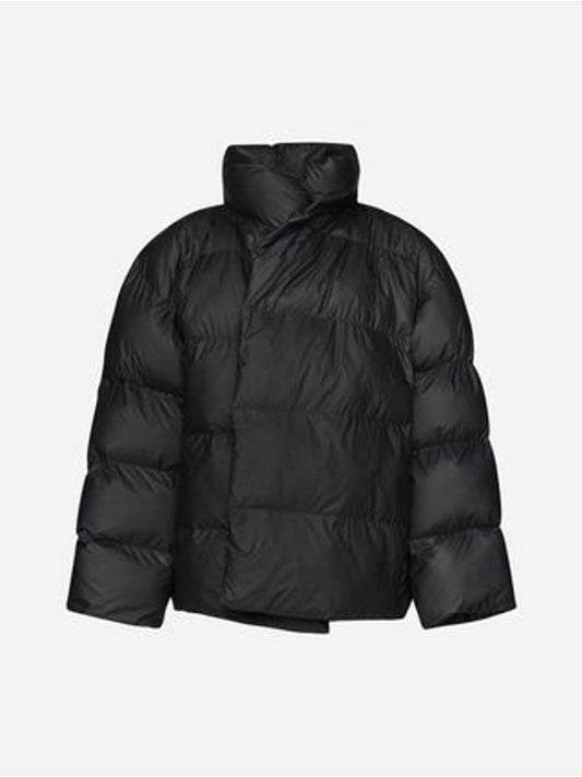 Luxury Balenciaga Back Logo Wrap Padding Black