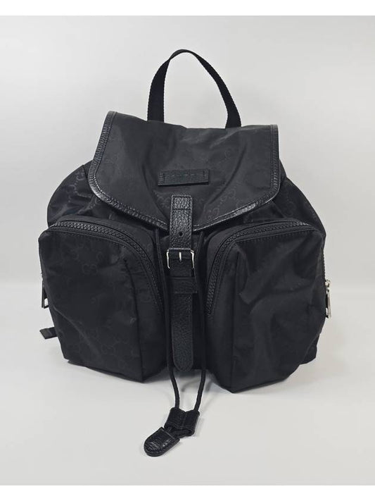 Luxury Gucci Trending 2025 Two pocket nylon backpack