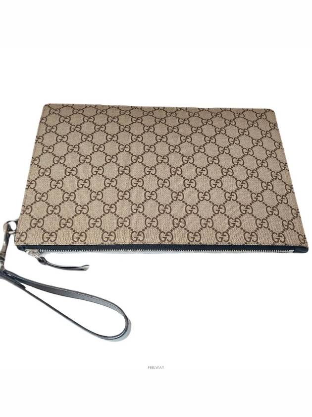 Luxury Gucci Trending 2025 473904 GG logo supreme bee clutch bag