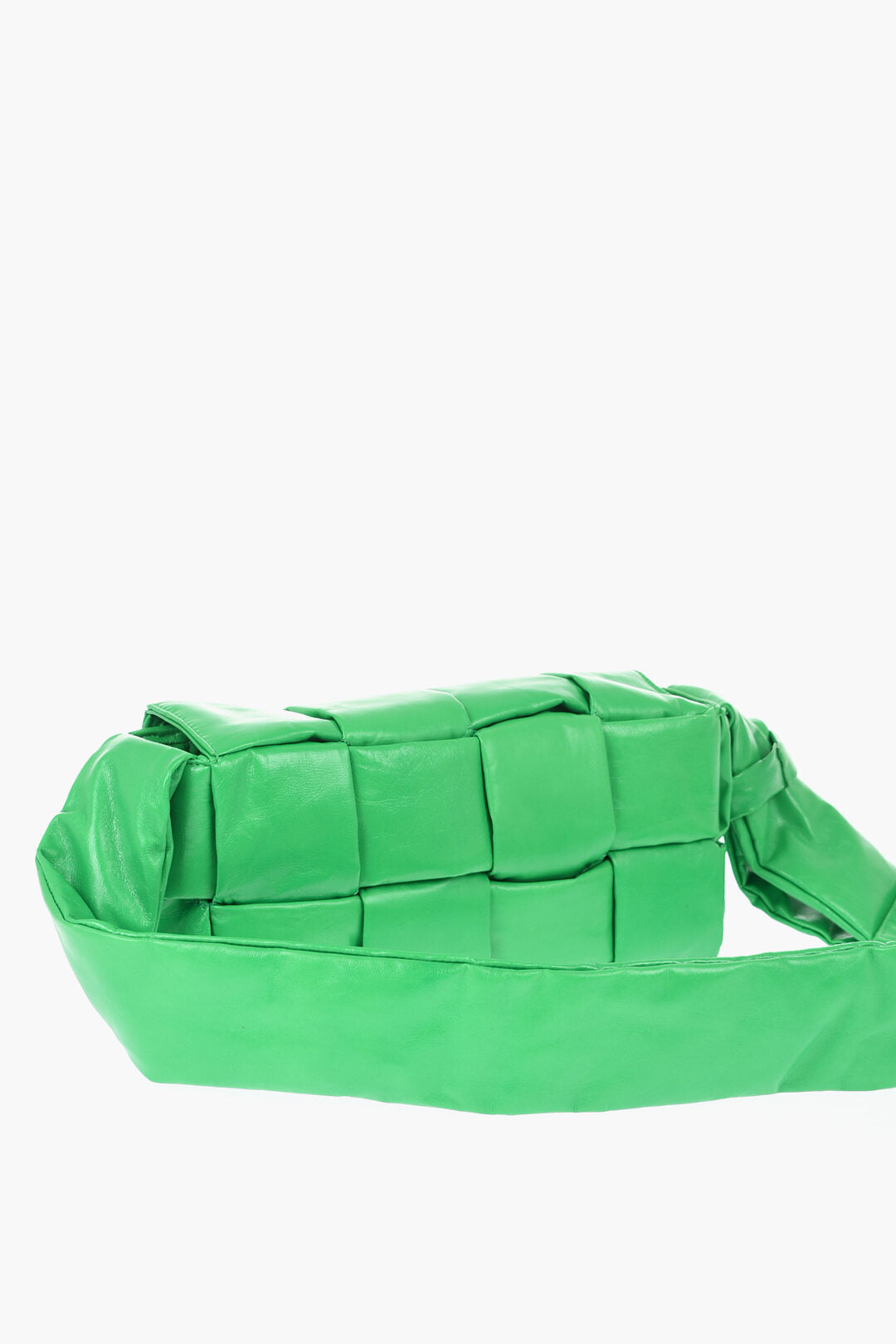 Luxury Bottega Veneta Braided Leather Crossbody Bag