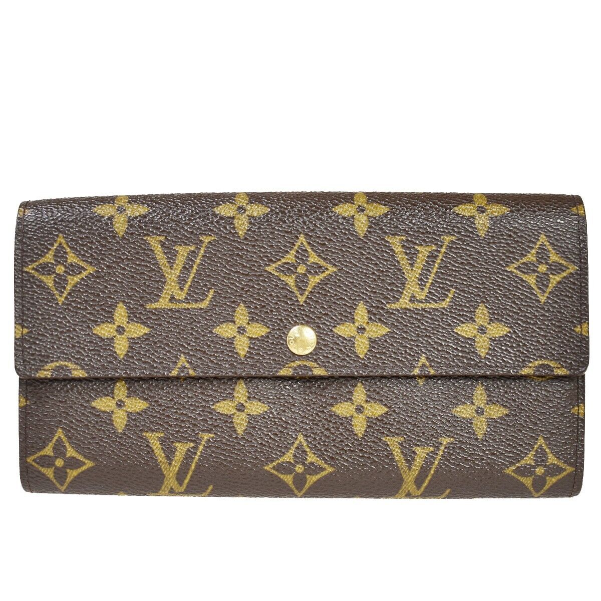 Louis Vuitton Sarah  Canvas Wallet  ()