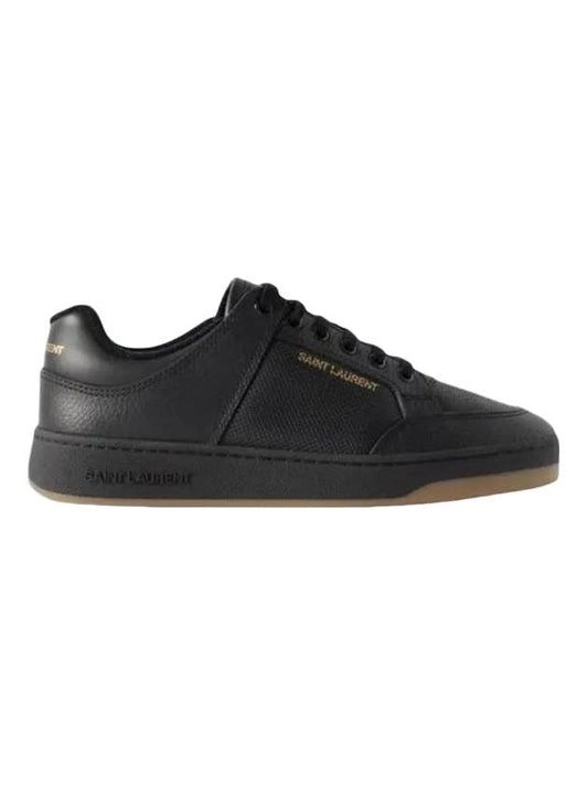 Luxury Saint Laurent SL 61 Low Top Sneakers Black Gum