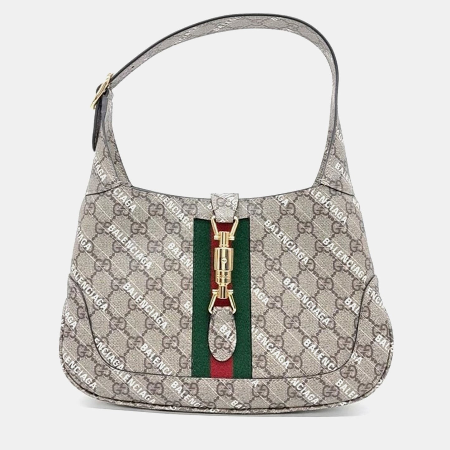 Gucci x Luxury Balenciaga Hacker Project Jackie 1961 Small Hobo Bag