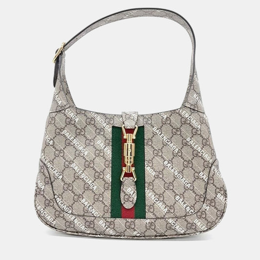Gucci x Luxury Balenciaga Hacker Project Jackie 1961 Small Hobo Bag
