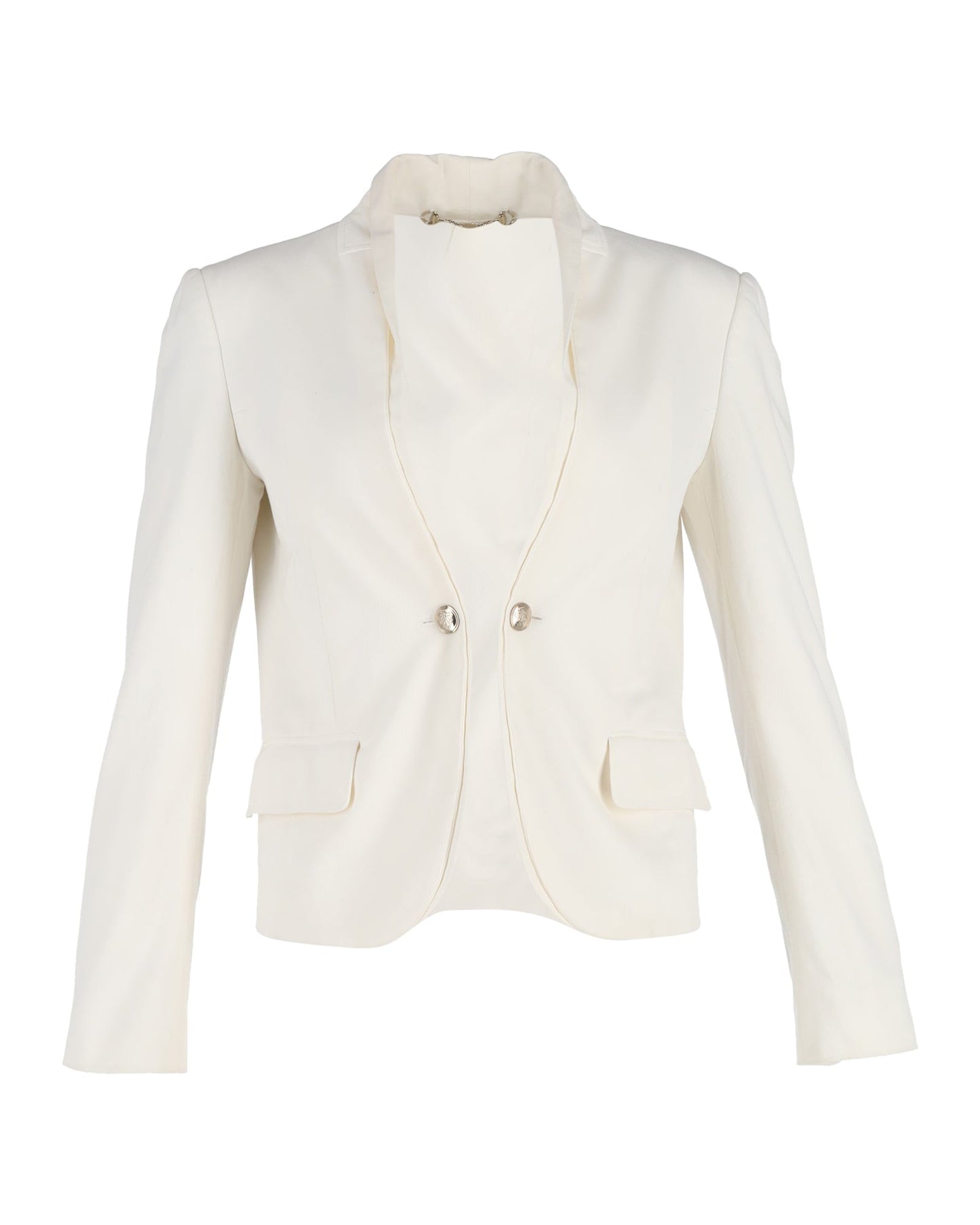Luxury Gucci Trending 2025 Single-Breasted Blazer in White Wool
