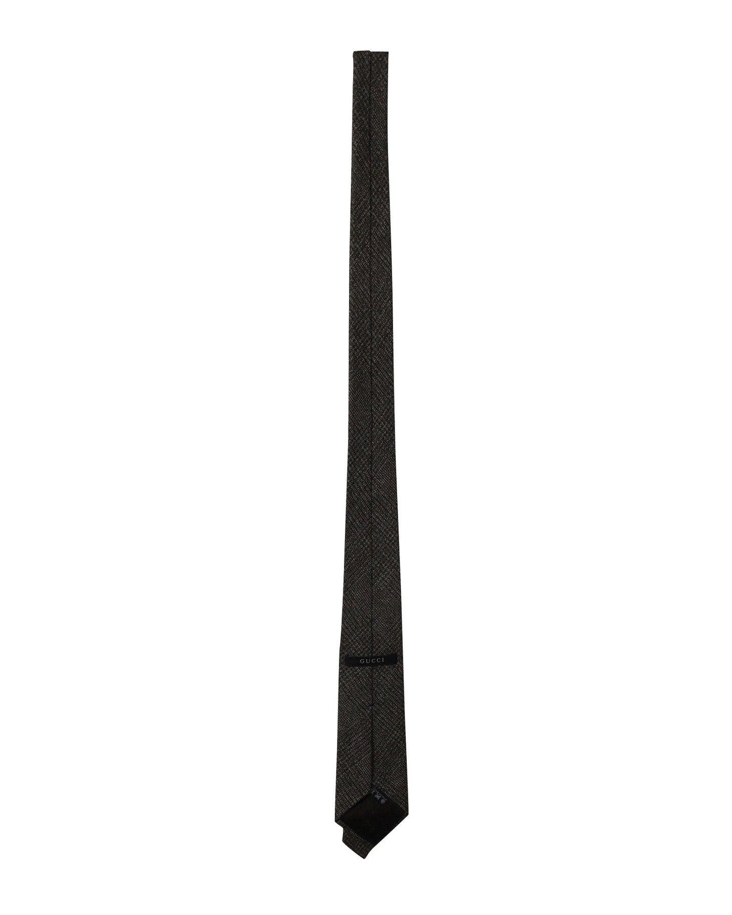 Luxury Gucci Trending 2025 Tie in Grey Wool