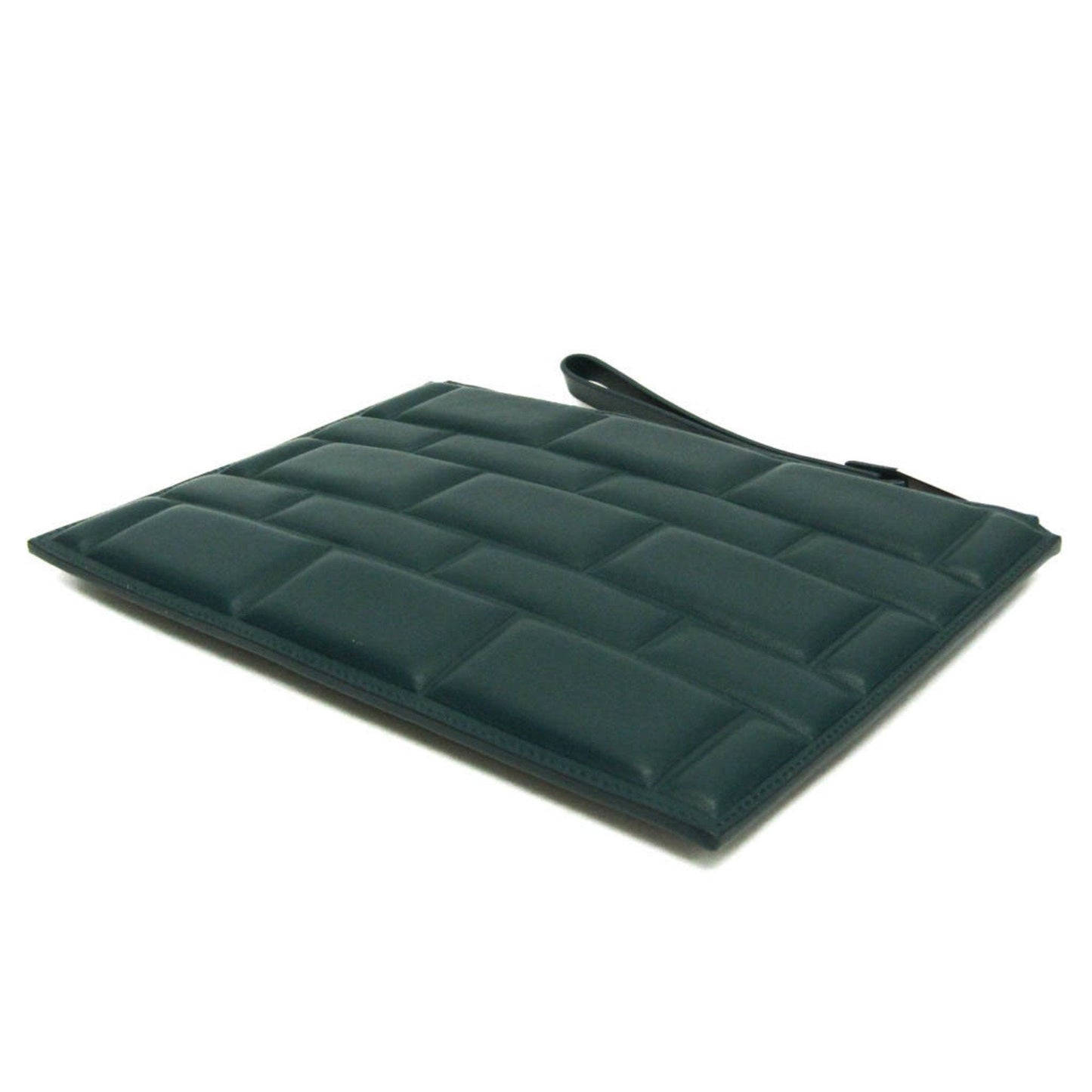 Luxury Bottega Veneta Bloc Leather Clutch Bag ()