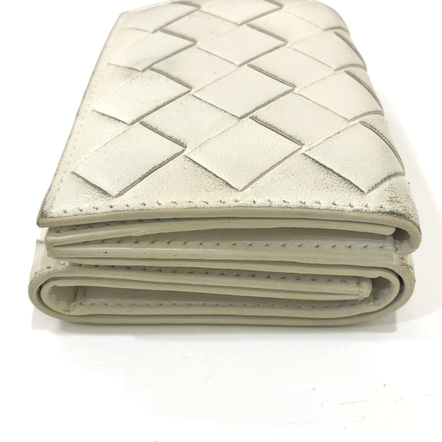 Luxury Bottega Veneta  Leather Wallet (Tri-Fold) ()