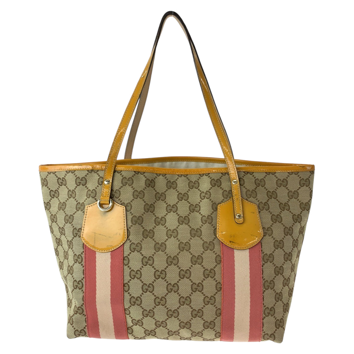 Luxury Gucci Trending 2025 GG Canvas Sherry Line Tote Bag