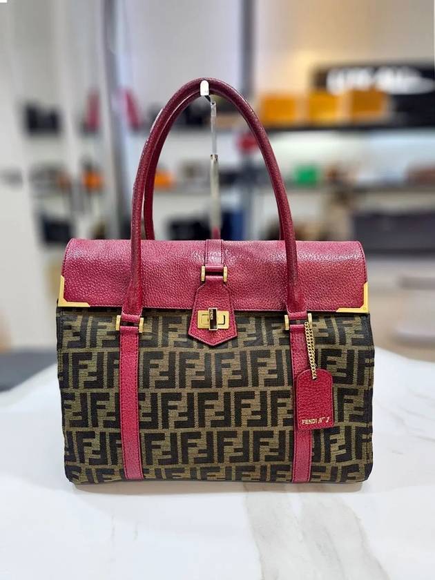 Luxury Gucci Trending 2025 Fendi Zucca Jagard Linda Satchel Bag