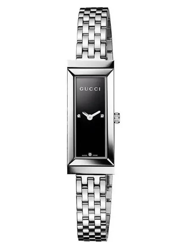Luxury Gucci Trending 2025 G Frame Metal Watch Silver