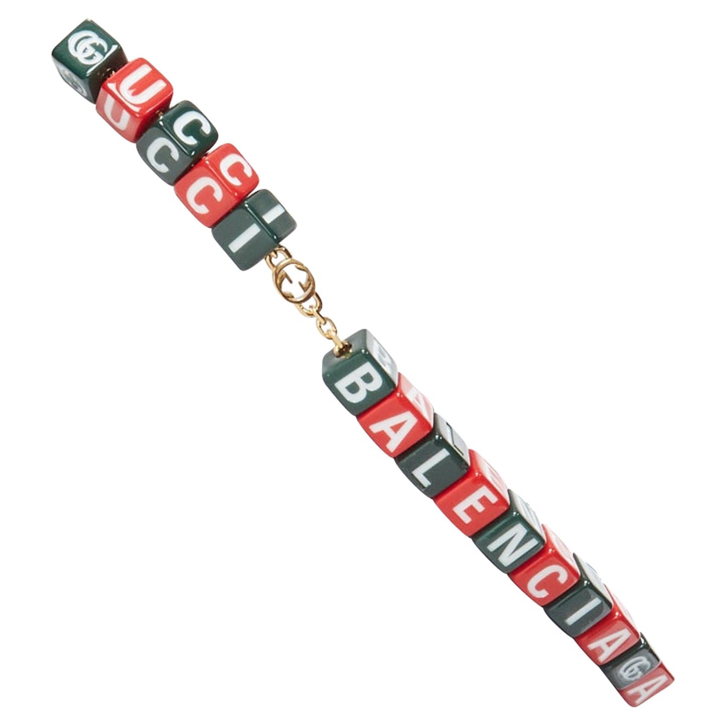 Gucci Luxury Balenciaga Hacker Project Symbols Cubes Short Necklace