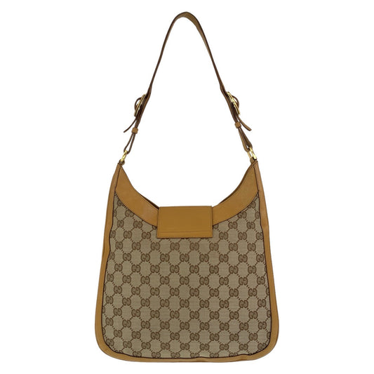 Luxury Gucci Trending 2025 Jackie Beige GG Canvas Shoulder Bag