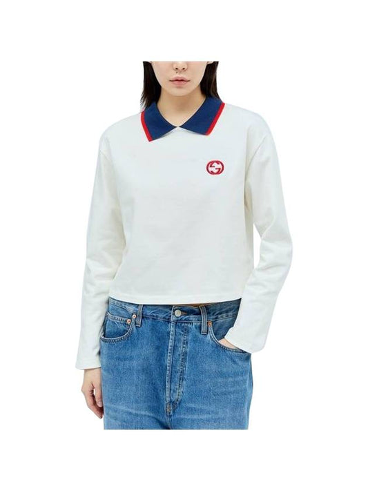Luxury Gucci Trending 2025 Interlocking G Polo Shirt White