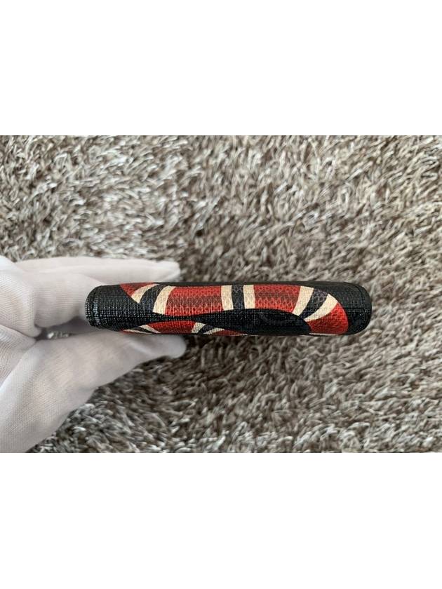 Luxury Gucci Trending 2025 snake half wallet